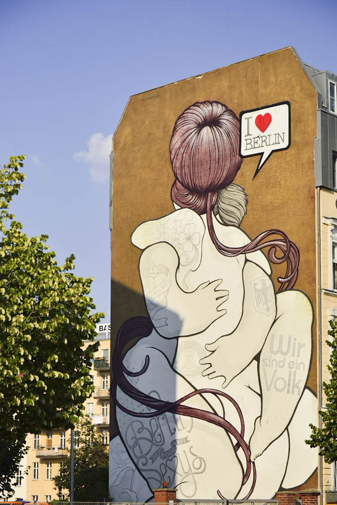 ドイツ、ベルリンの壁、I love berlin