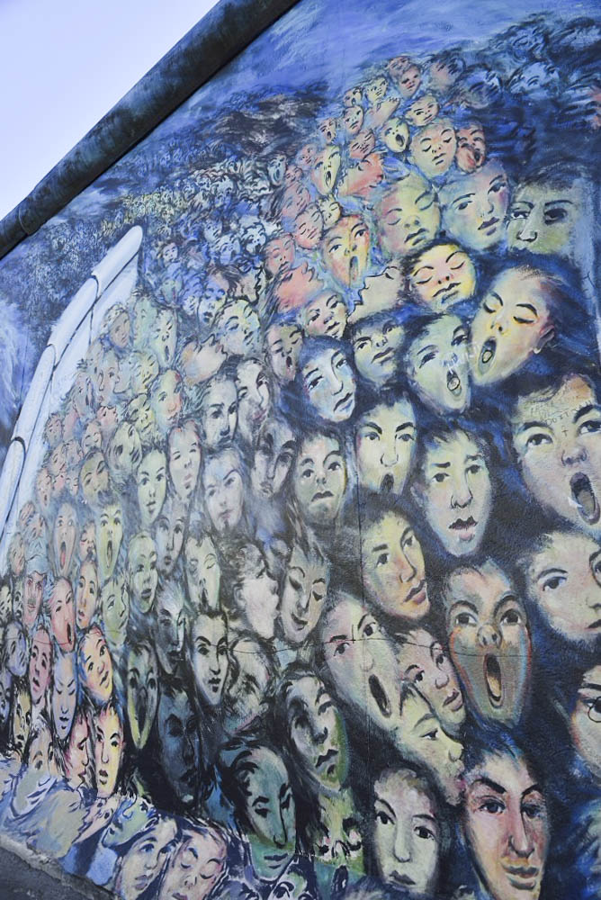 ドイツ、ベルリンの壁アート