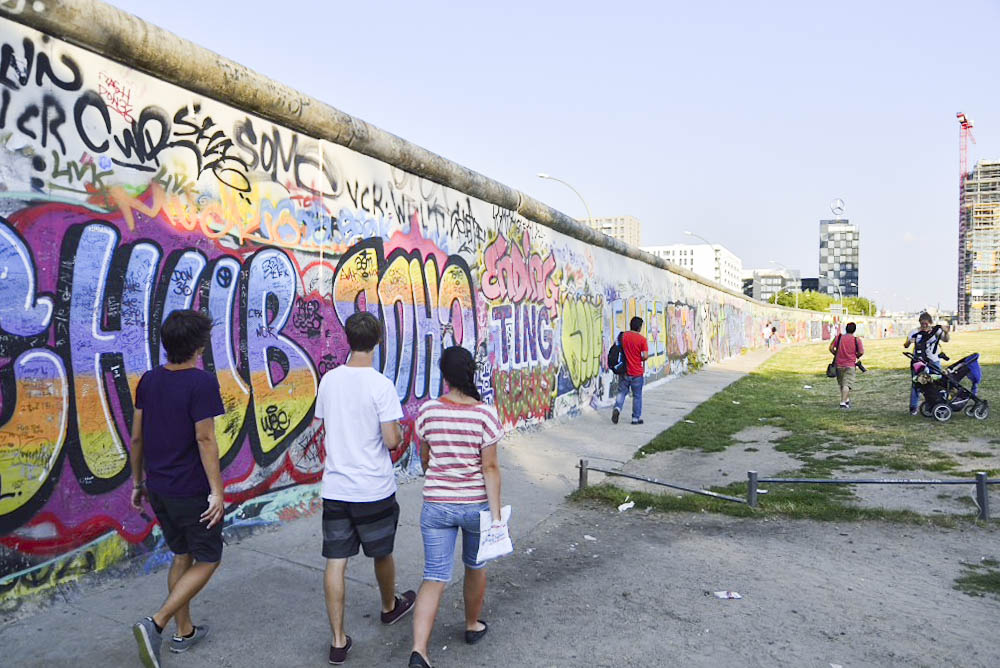 ドイツ、ベルリンの壁アート