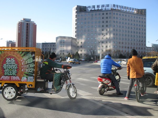 中国の電動バイク