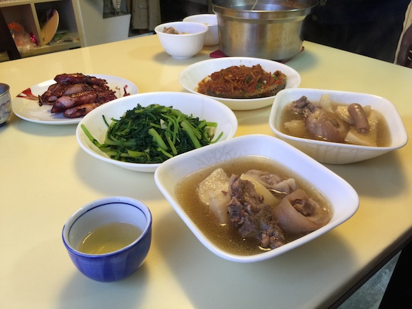 台湾の昼食