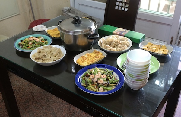 台湾の昼食