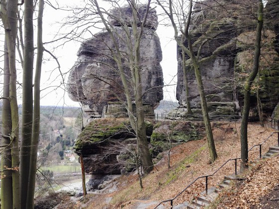 ザクセン・スイスの奇岩