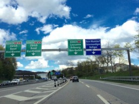 スイスの高速道路