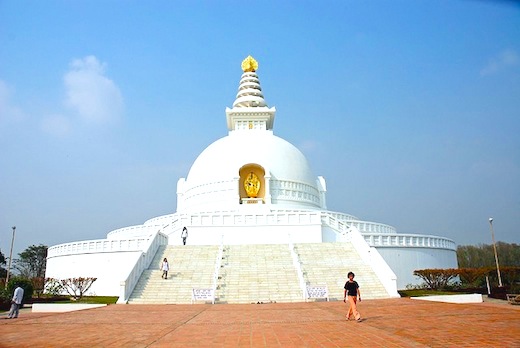 World Peace Stupa（世界平和塔）