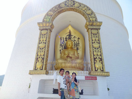 World Peace Stupa（世界平和塔）