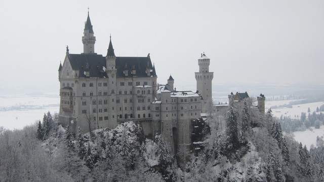 ドイツの冬の城