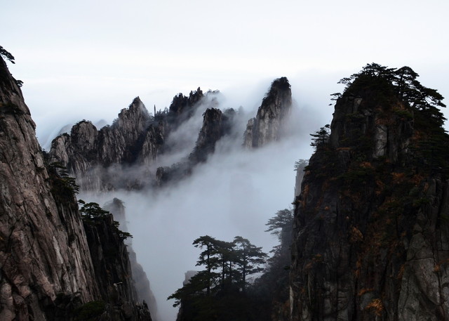 中国の霊山 黄山