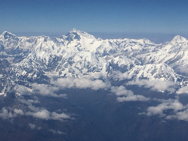 ネパールの山