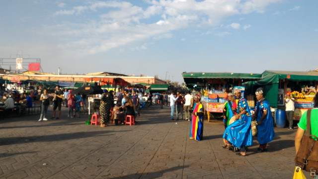 モロッコのマーケット