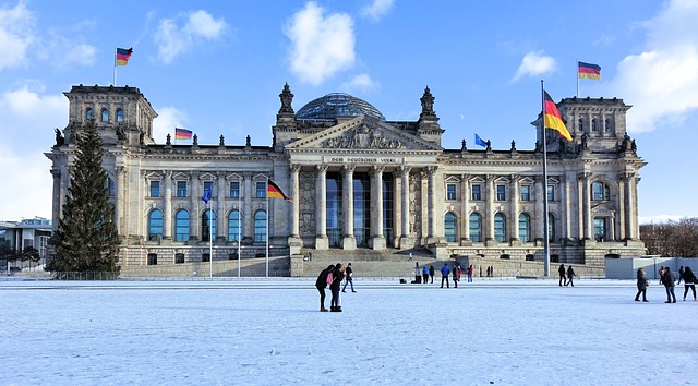 冬のベルリン