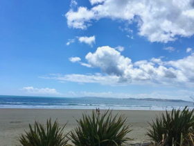 ニュージーランドのビーチ