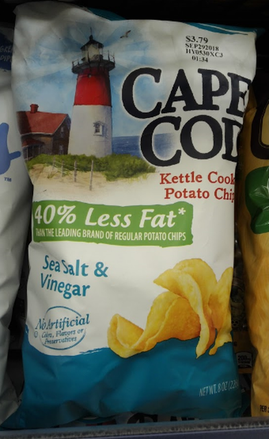 CAPE COD Sea salt & Vinegar（ケープコッド ビネガー味）