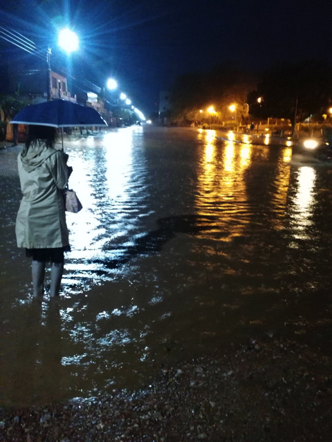 ボリビアで洪水